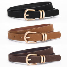 New Foreign Trade Hot-Selling I-Buckle Thin Belt for Women, Fashionable, High-End, Versatile Dress, Suit Decorative Belt