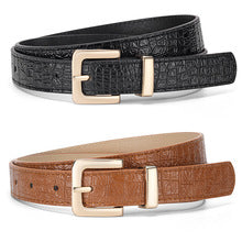 New Foreign Trade Hot-Selling I-Buckle Thin Belt for Women, Fashionable, High-End, Versatile Dress, Suit Decorative Belt
